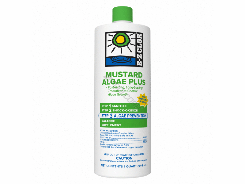 E-Z Clor QT Mustard Algae Plus